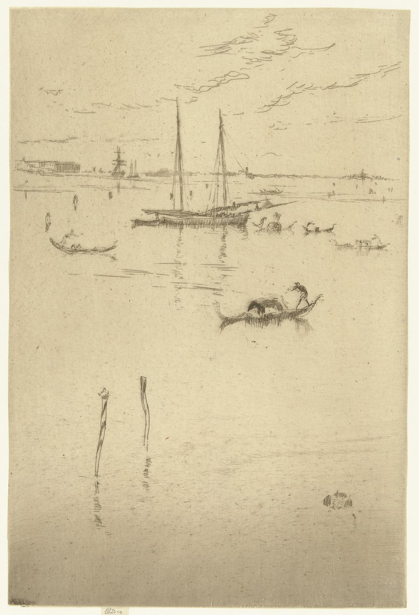 Den lille lagune Den lille lagunen Venezia: Tolv etsninger (serietittel) av James Abbott McNeill Whistler