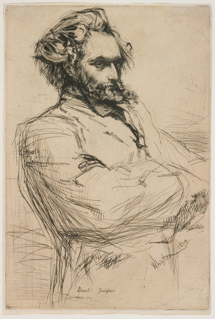 Drouet av James Abbott McNeill Whistler