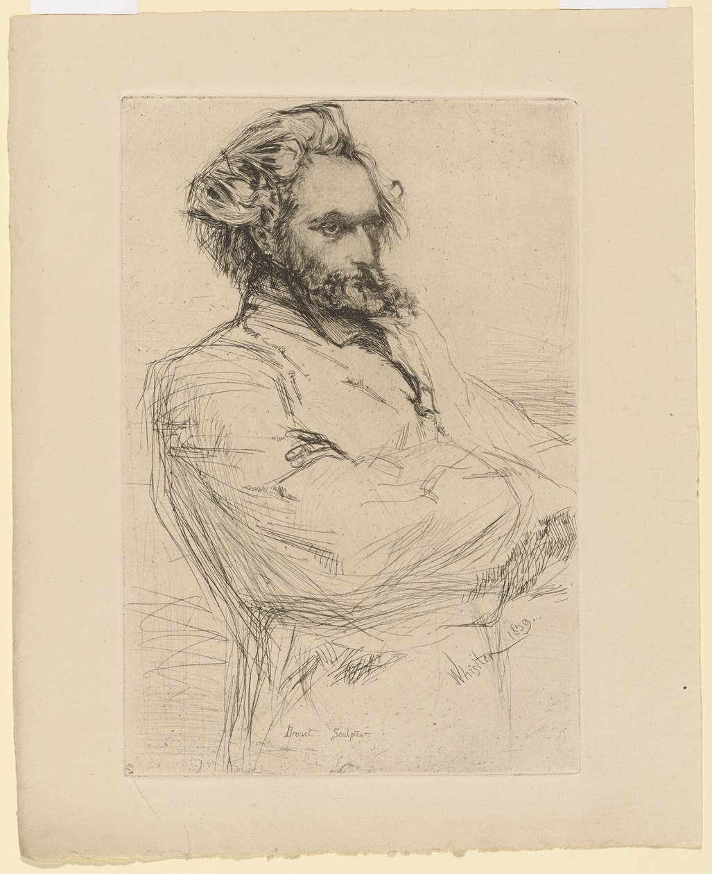 Drouet av James Abbott McNeill Whistler