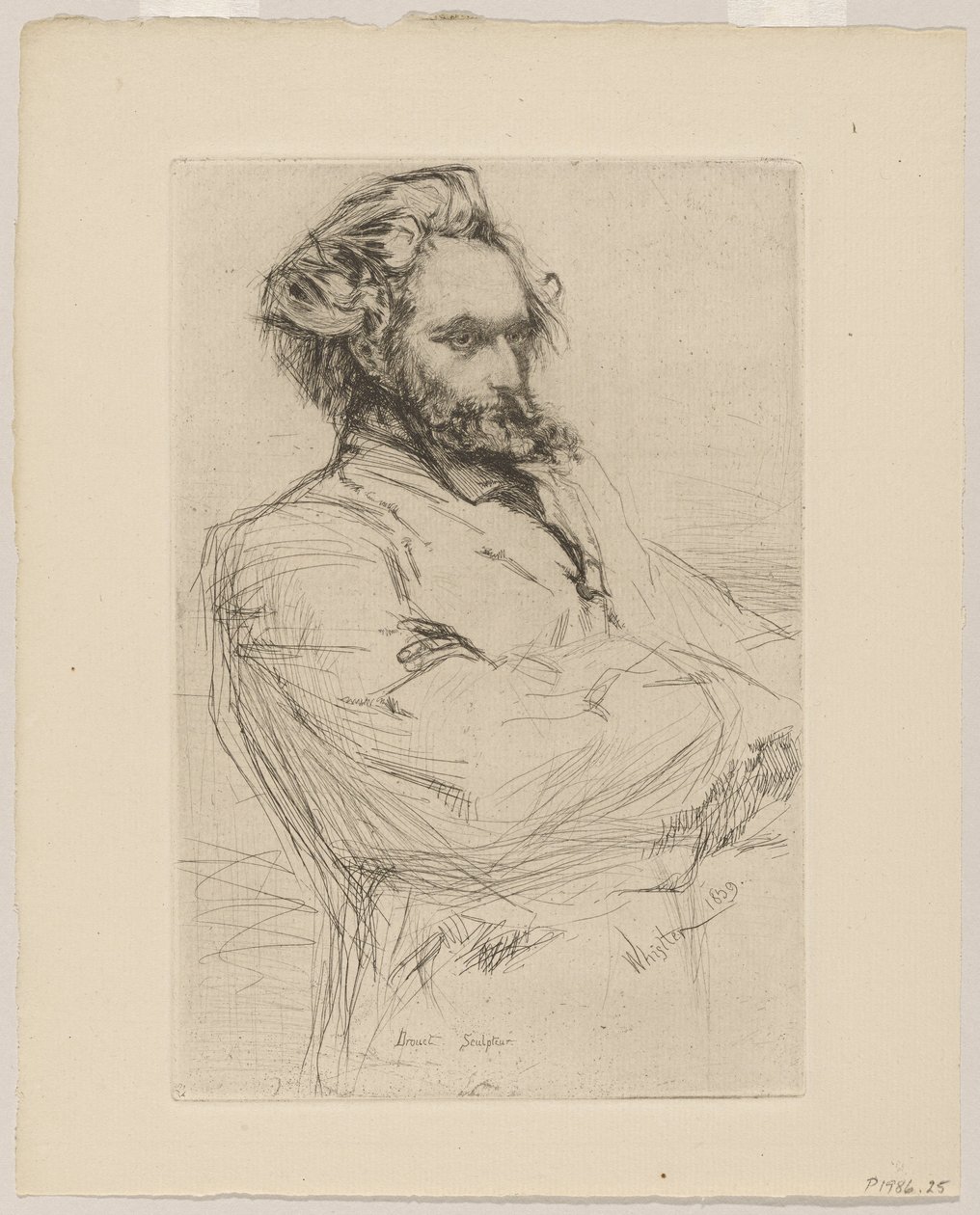 Drouet av James Abbott McNeill Whistler