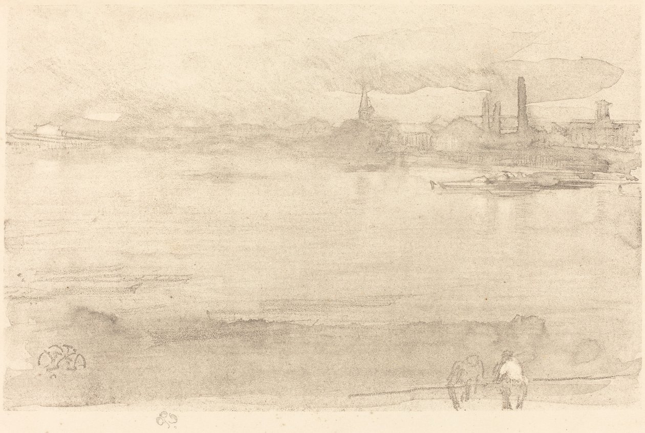 Tidlig morgen, 1878. av James Abbott McNeill Whistler