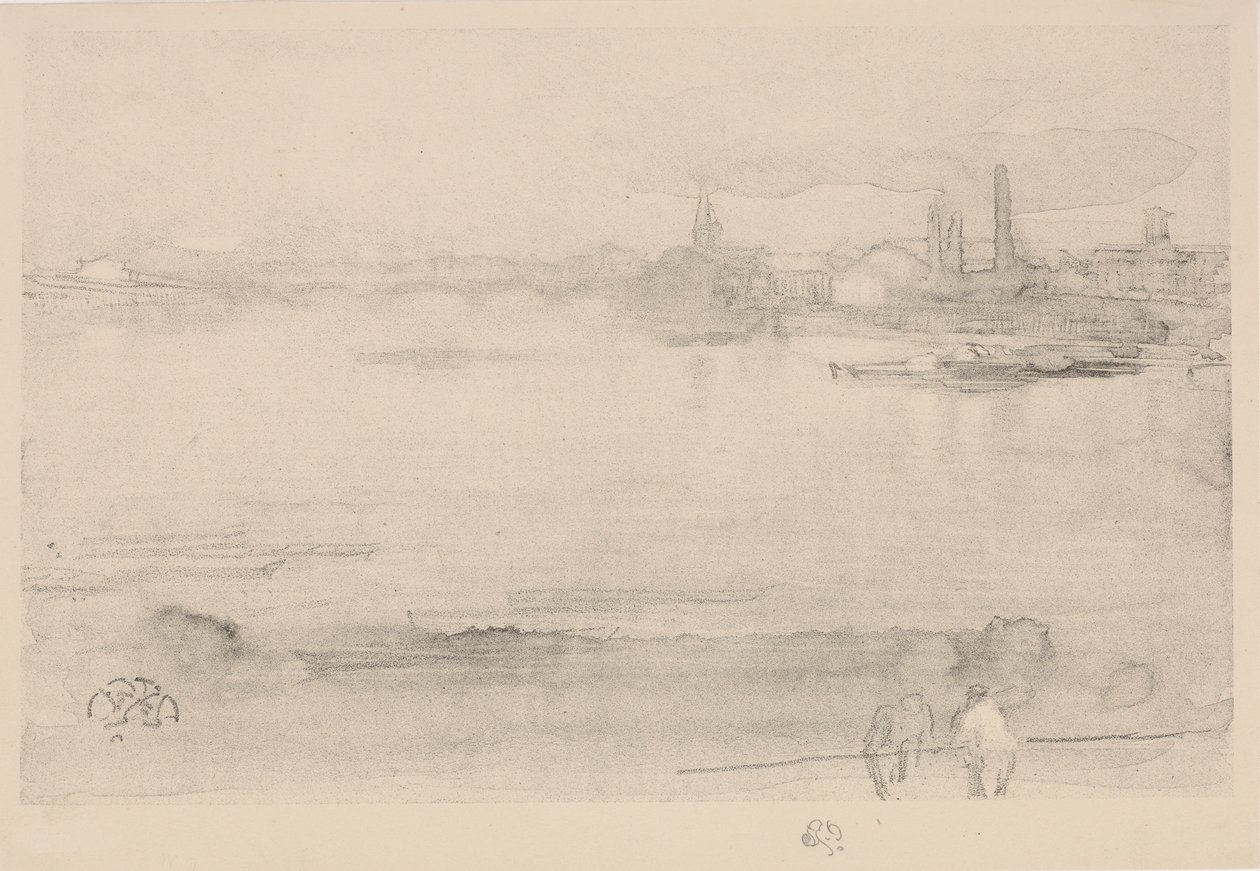 Tidlig morgen, 1878. av James Abbott McNeill Whistler