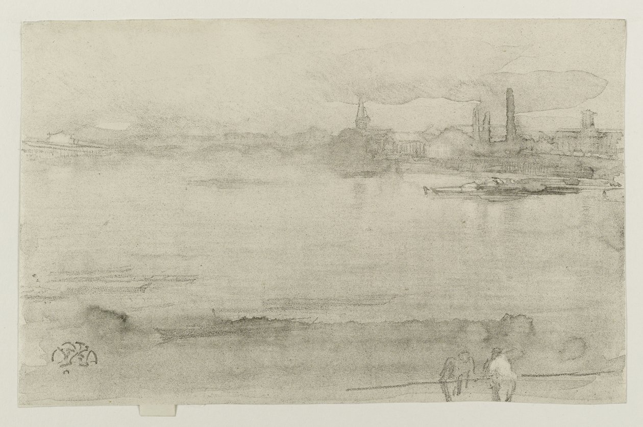Tidlig morgen, 1878 av James Abbott McNeill Whistler