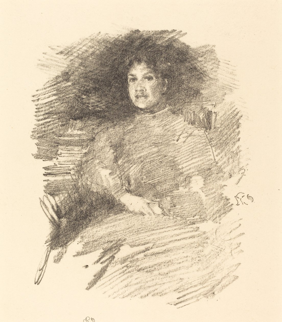 Firelight, 1896. av James Abbott McNeill Whistler