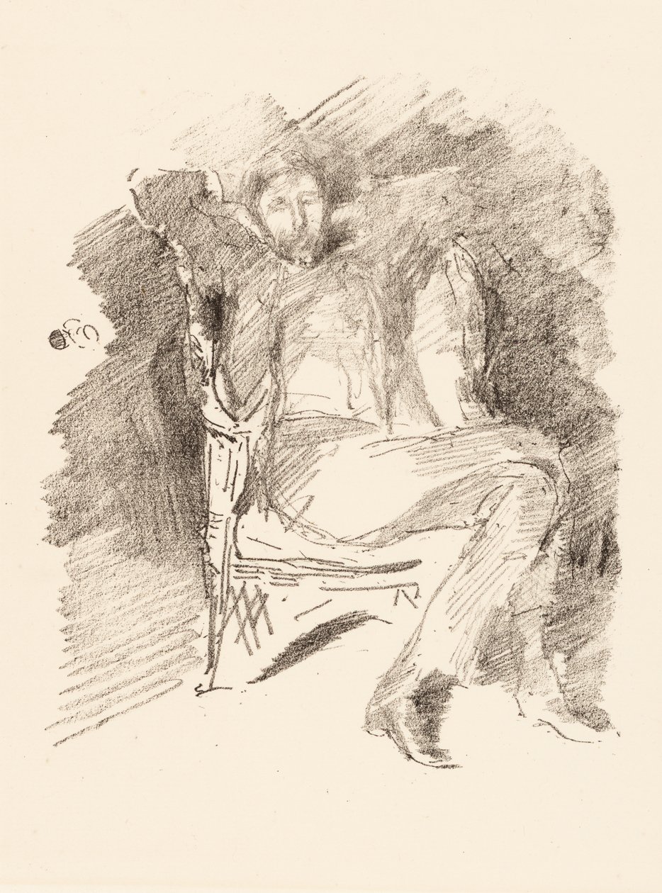 Ildlys: Joseph Pennell nr. 1 av James Abbott McNeill Whistler