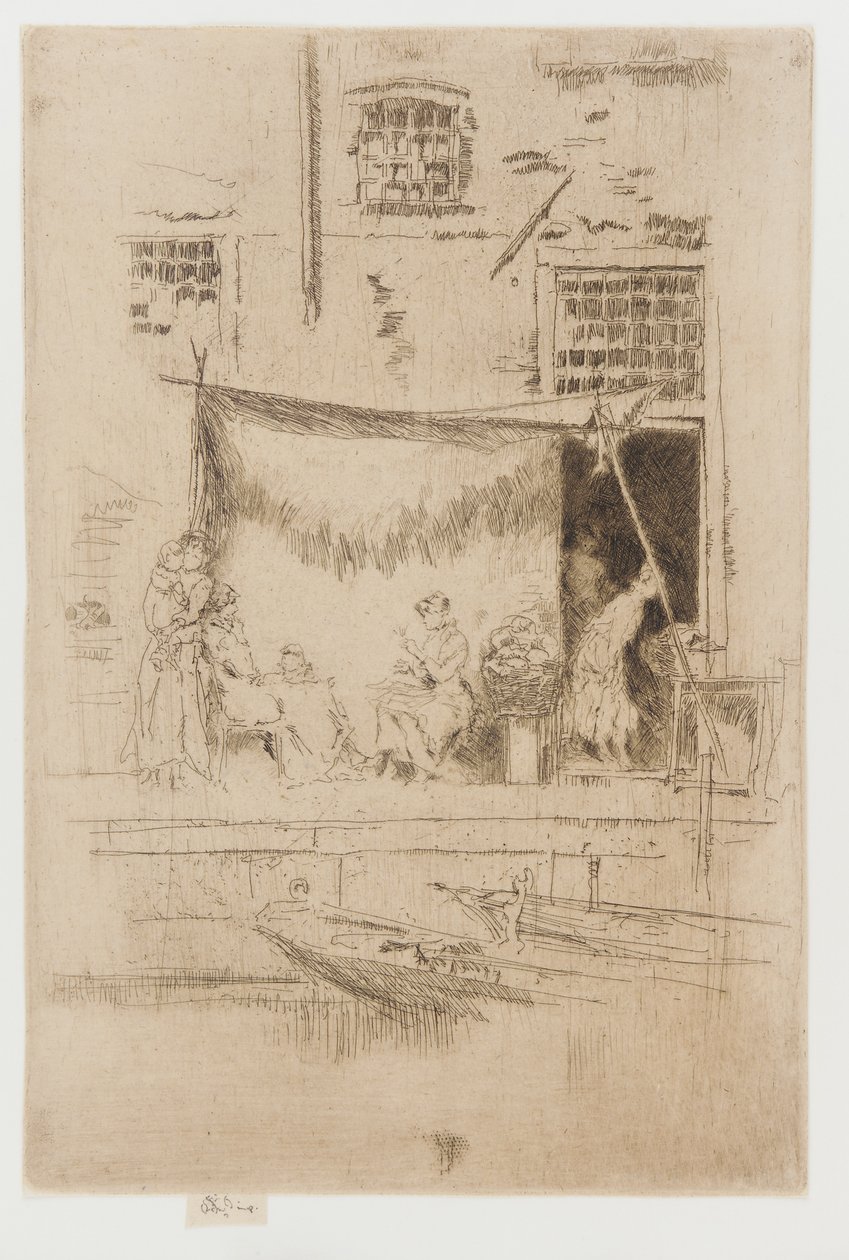 Fruktbod, 1879-1880. av James Abbott McNeill Whistler