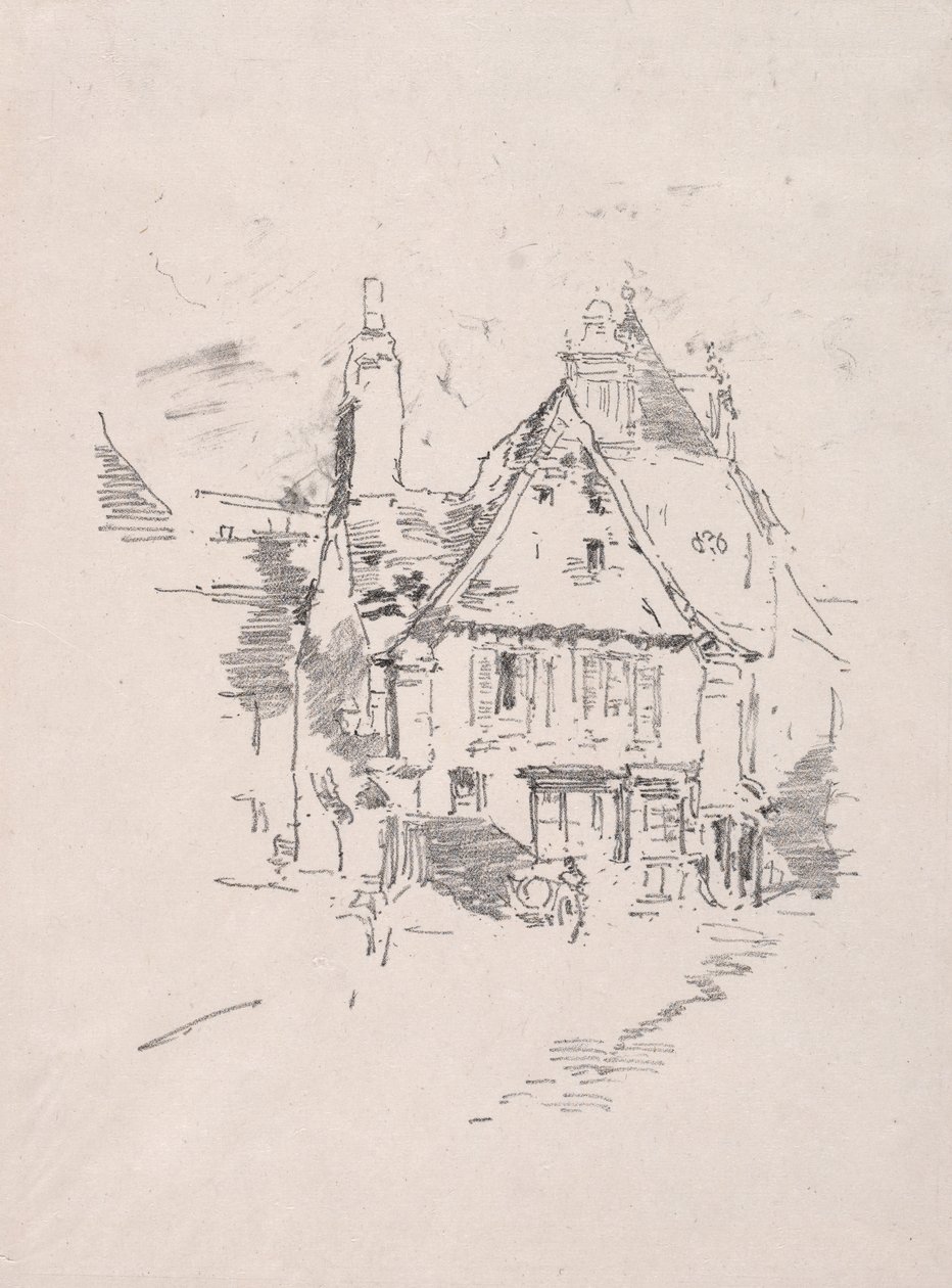 Gavltak, Vitré, 1893. av James Abbott McNeill Whistler