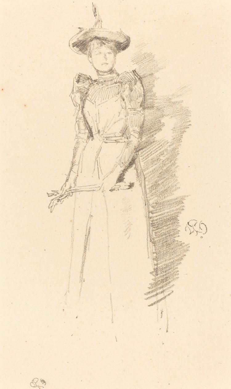 Hansker fra Sverige, 1890. av James Abbott McNeill Whistler