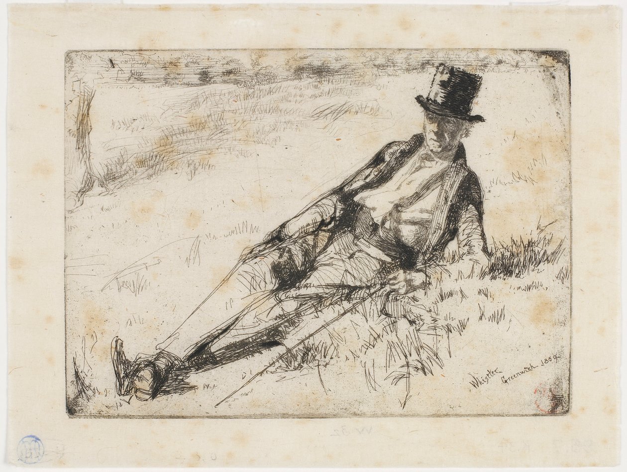 Greenwich pensjonist, 1859. av James Abbott McNeill Whistler