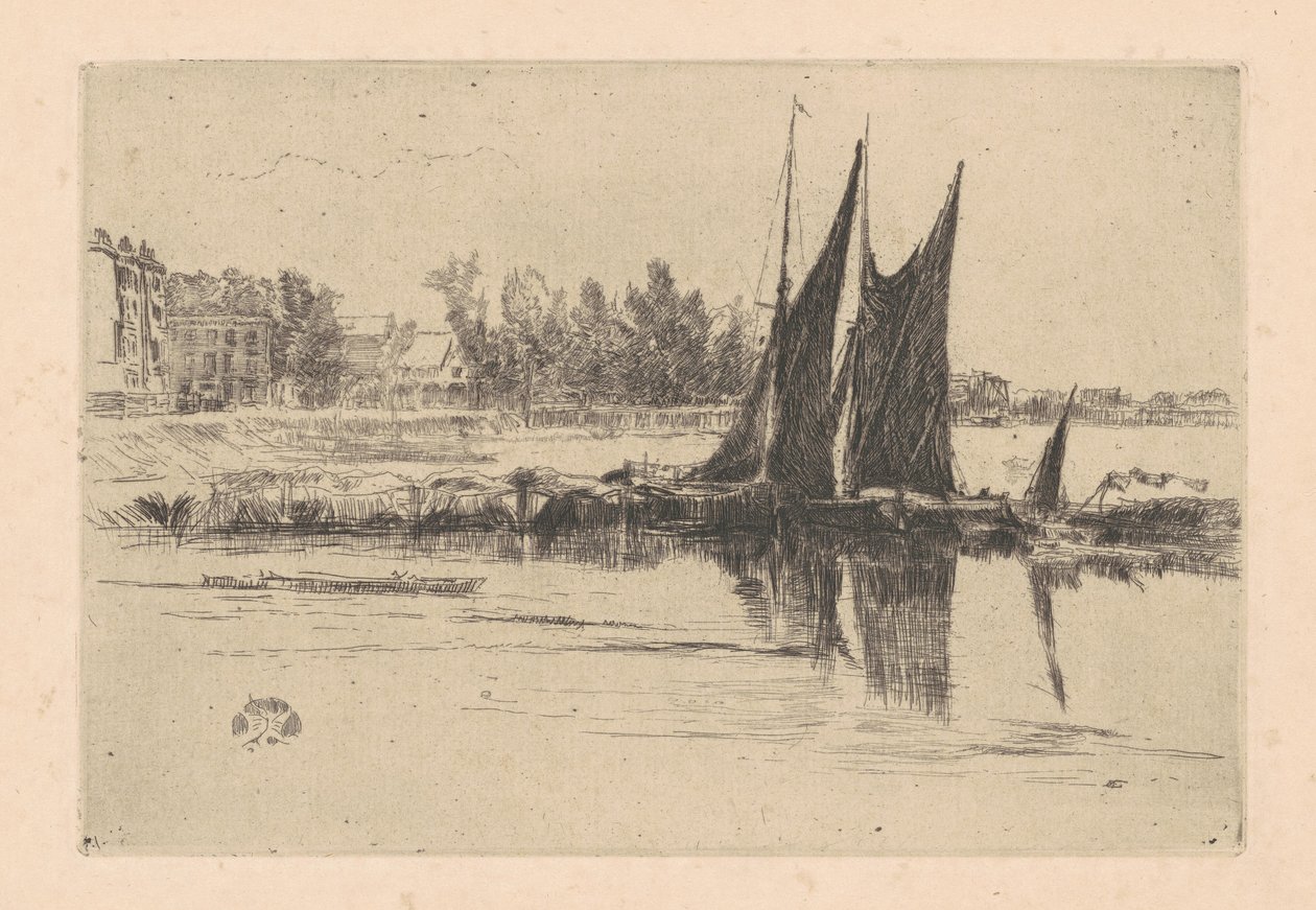 Hurlingham, 1879. av James Abbott McNeill Whistler