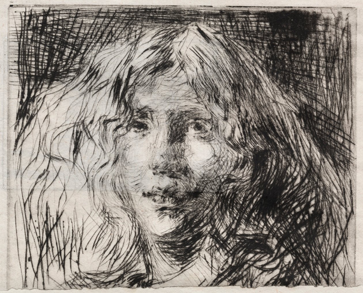 Joanna Hefferman, Den irske skjønnheten, 1866. av James Abbott McNeill Whistler