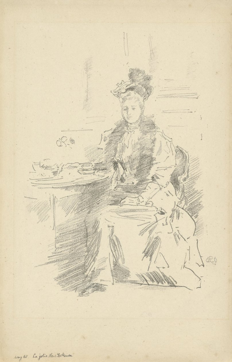 Den pene New Yorker av James Abbott McNeill Whistler
