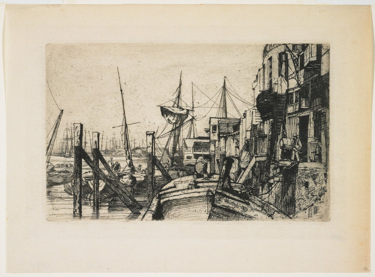 Limehouse av James Abbott McNeill Whistler