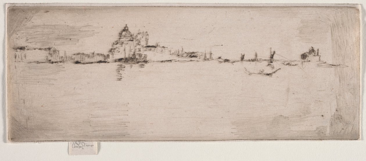 Lille hilsen. av James Abbott McNeill Whistler