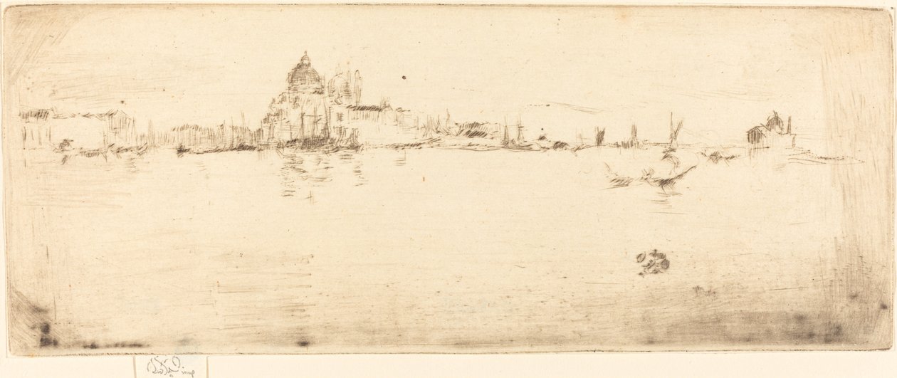 Lille hilsen, 18791880. av James Abbott McNeill Whistler