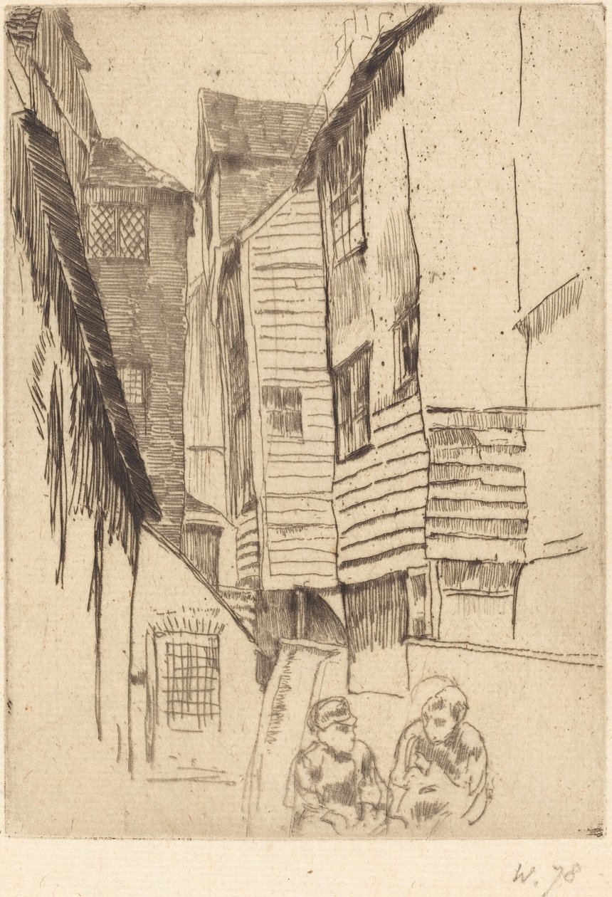 Lille Smithfield, ca. 1877. av James Abbott McNeill Whistler