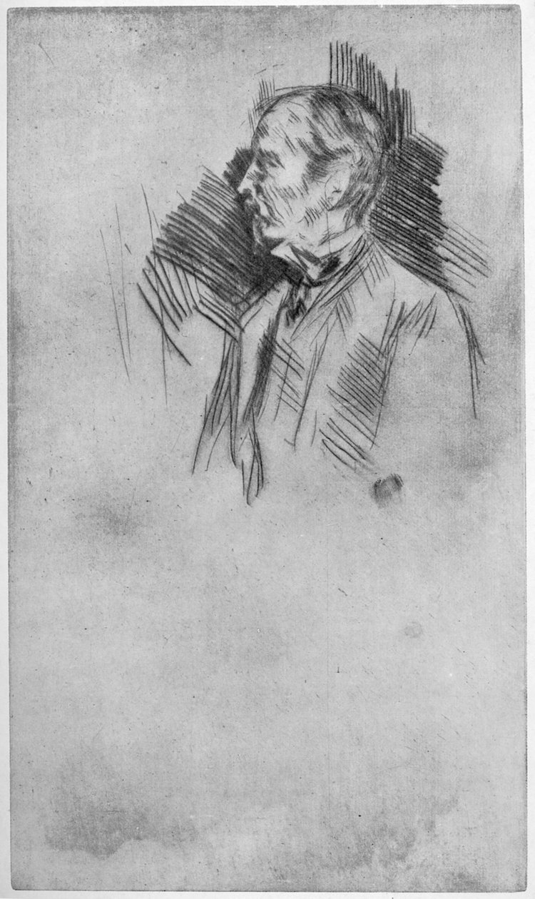 Lord Wolseley, 1800-tallet 1904. av James Abbott McNeill Whistler