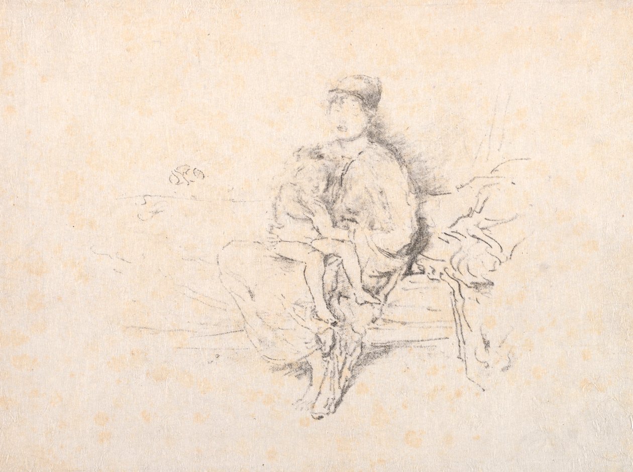 Mor og barn, nr. 2, 1896. av James Abbott McNeill Whistler