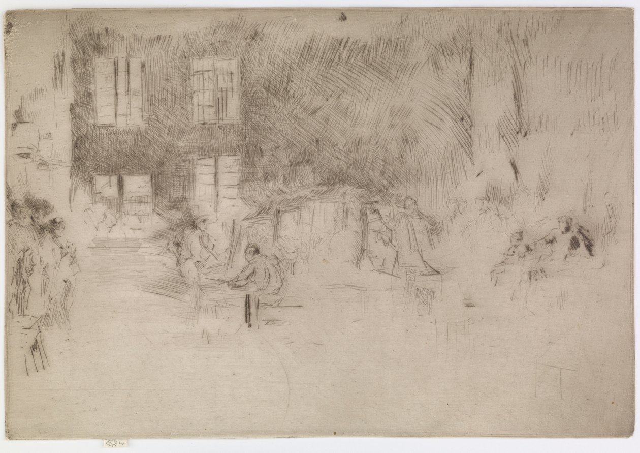 Murano-glassovn, 1879-1880. av James Abbott McNeill Whistler