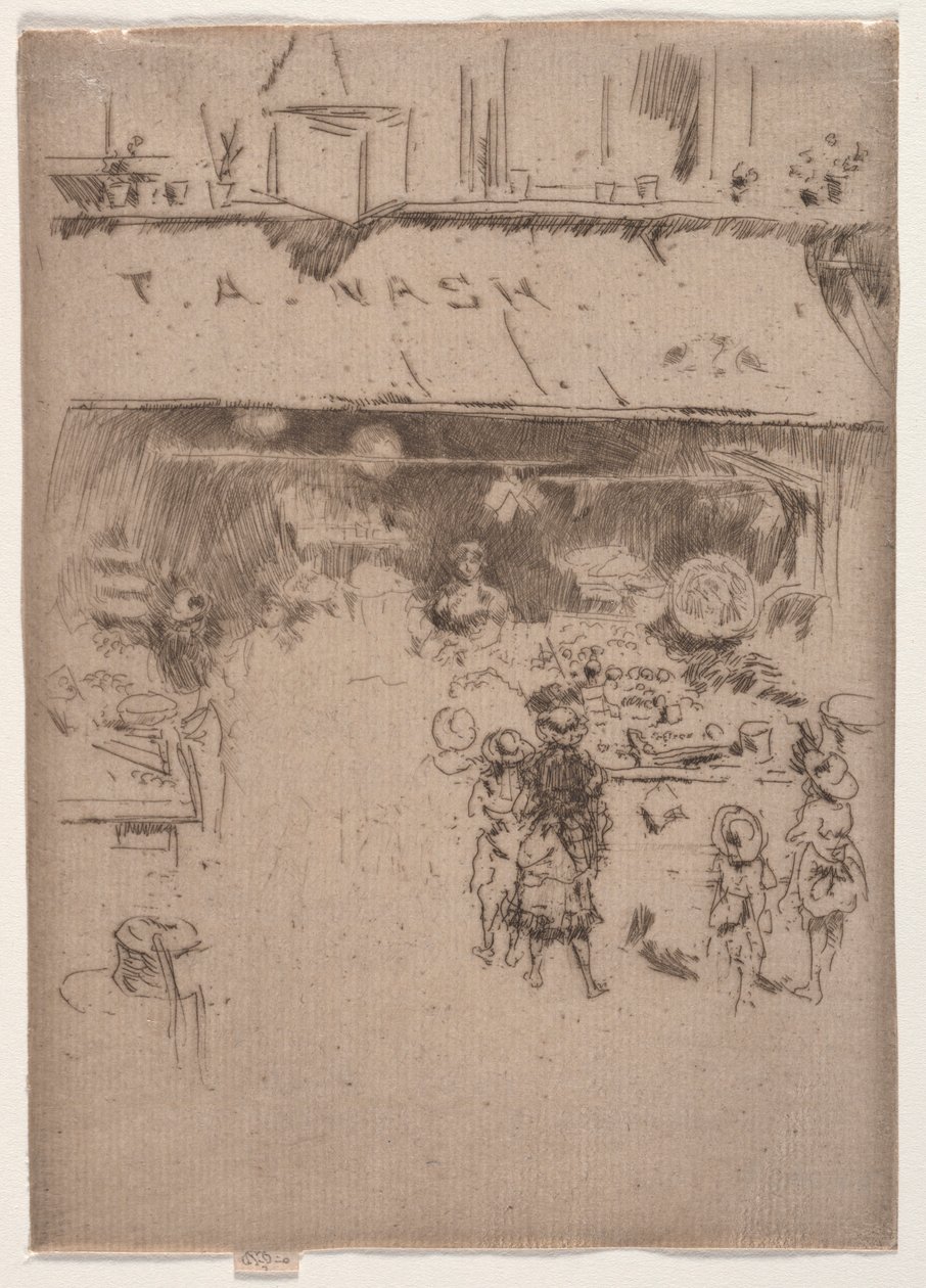 Nashs fruktbutikk. av James Abbott McNeill Whistler