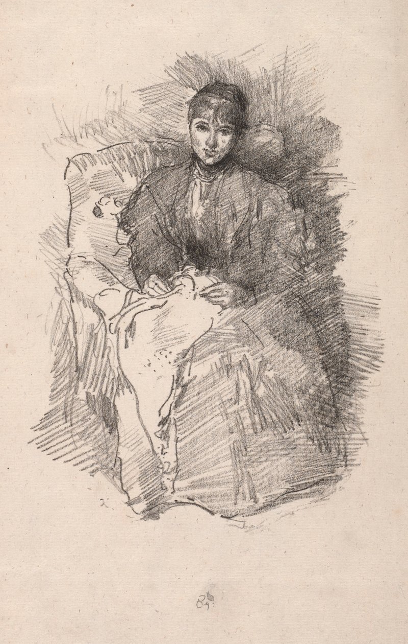 Håndarbeid, 1896. av James Abbott McNeill Whistler