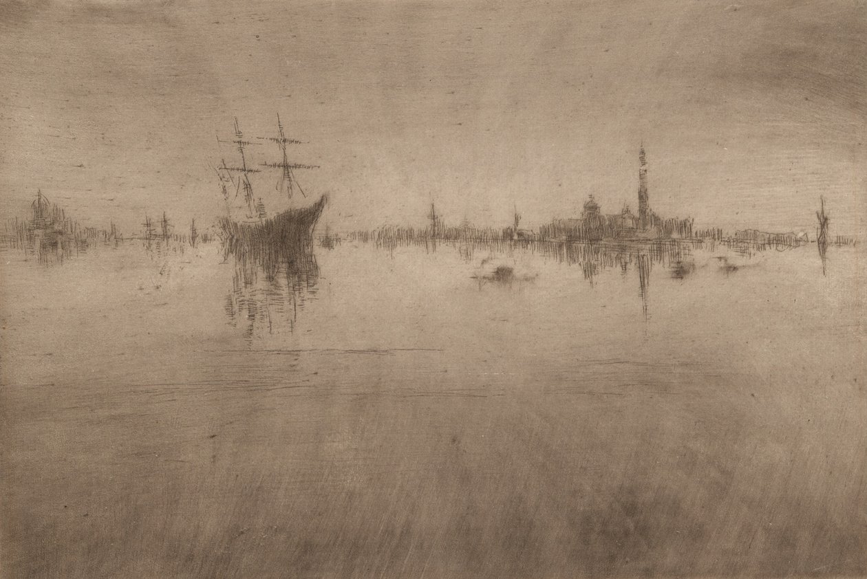 Nocturne, 1879-80 av James Abbott McNeill Whistler