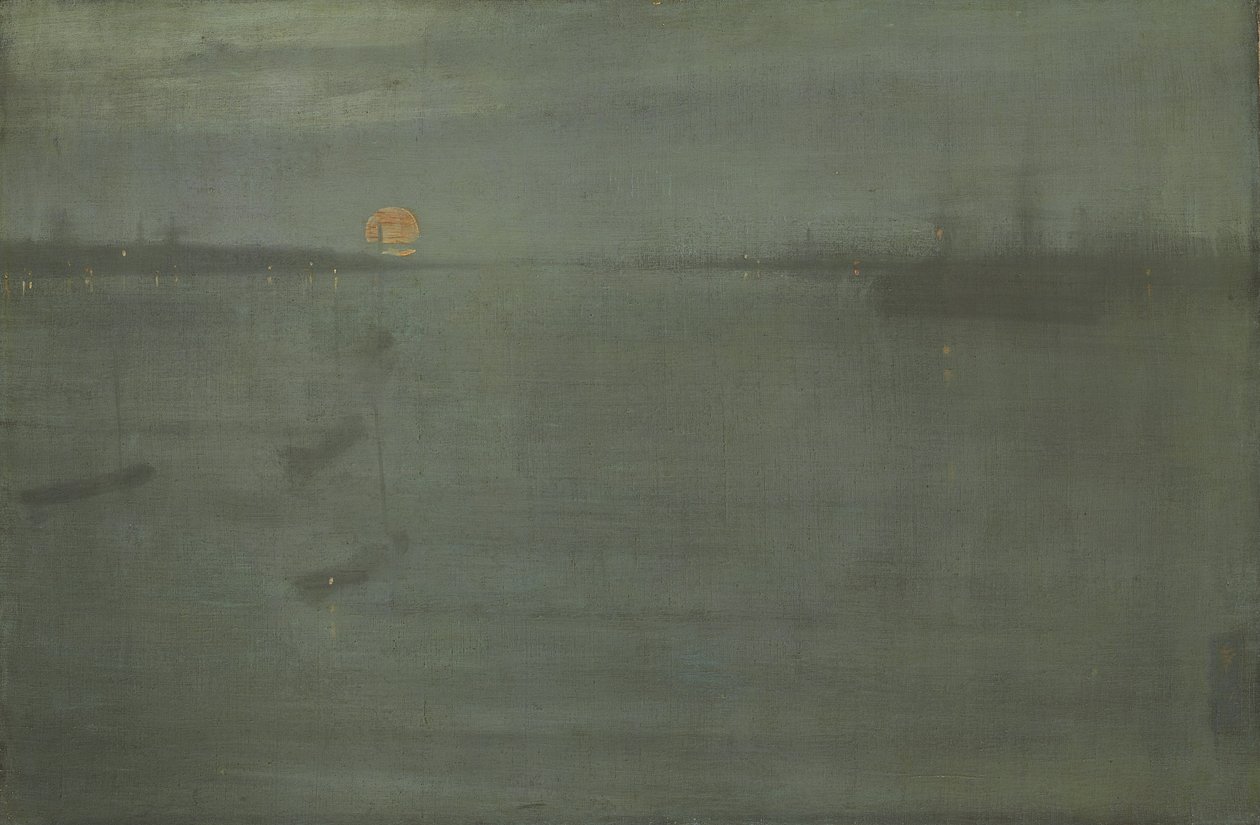 Nocturne: Blue and Gold, Southampton Water av James Abbott McNeill Whistler