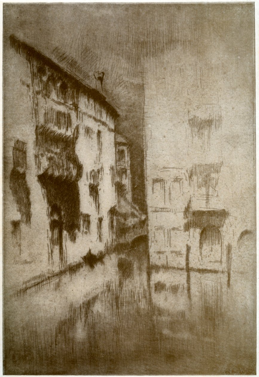 Nocturne: Palaces, c1879 1904. av James Abbott McNeill Whistler