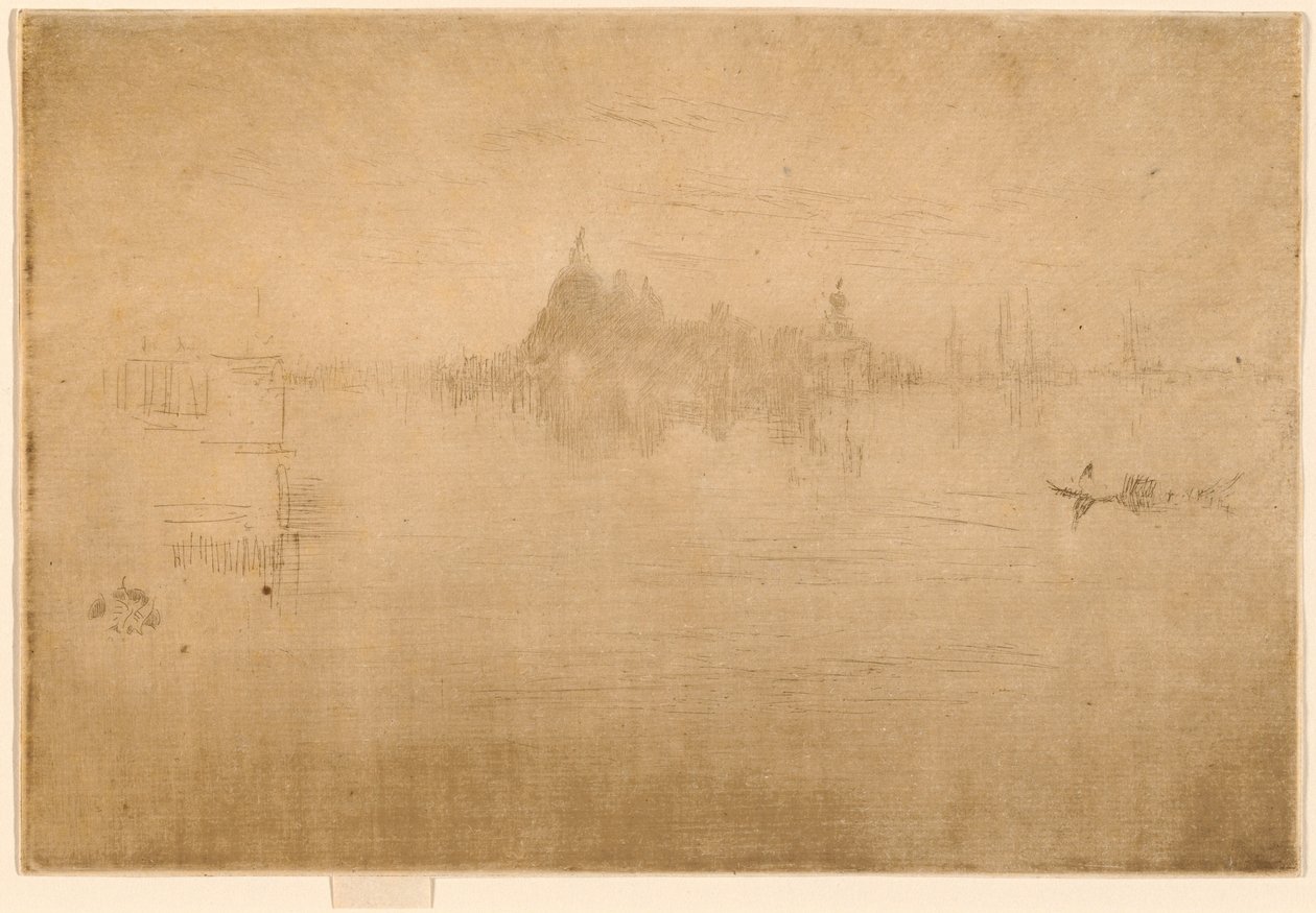 Nocturne: Salutt, 18791880. av James Abbott McNeill Whistler