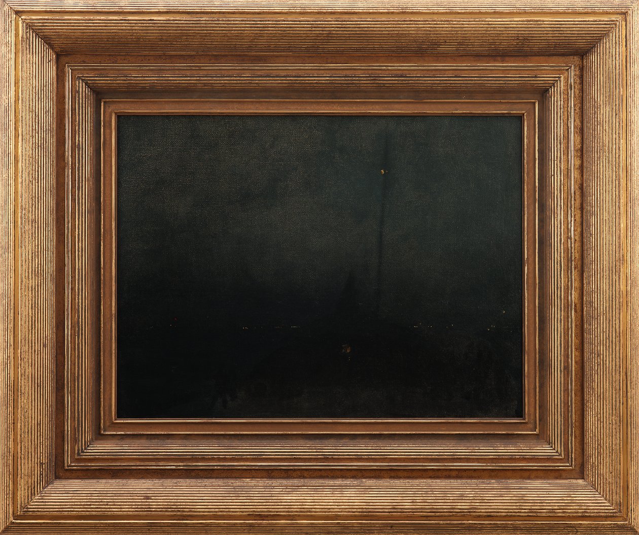 Nocturne in Black and Gold: Entrance to Southampton Water, ca. 1875-76 av James Abbott McNeill Whistler