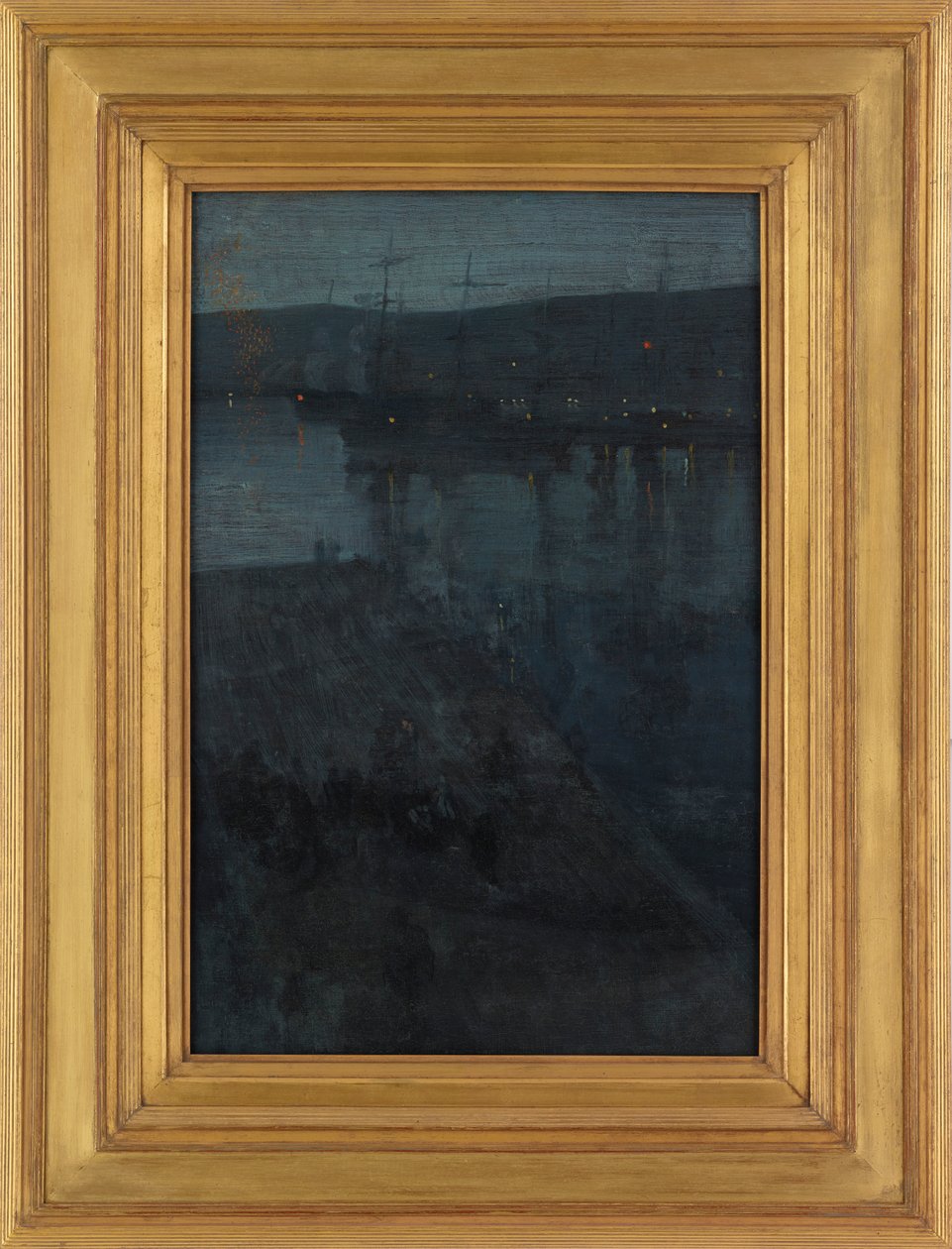 Nocturne in Blue and Gold: Valparaiso, 1866-ca. 1874. av James Abbott McNeill Whistler