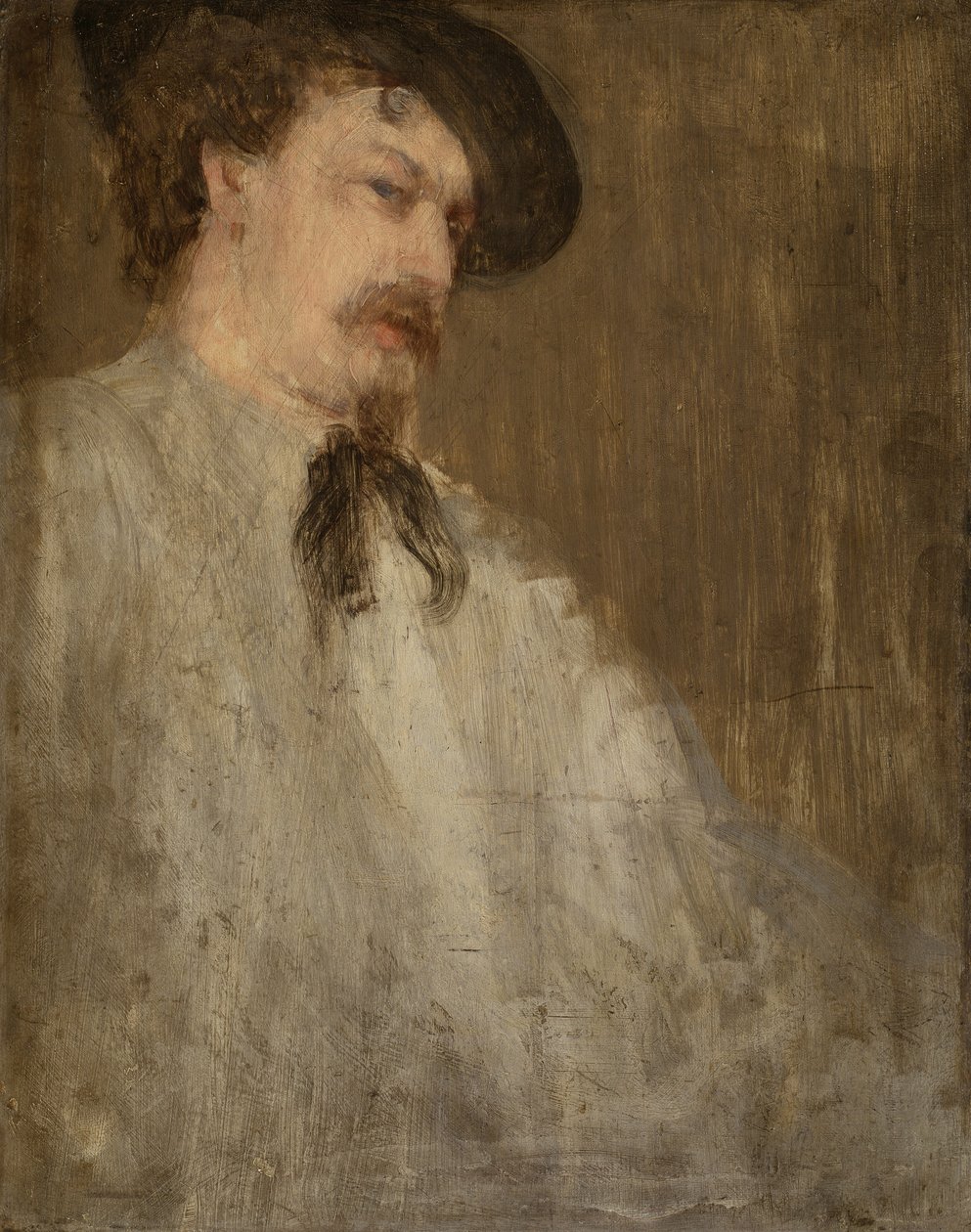 Portrett av Dr. William McNeill Whistler, 1871-73 av James Abbott McNeill Whistler
