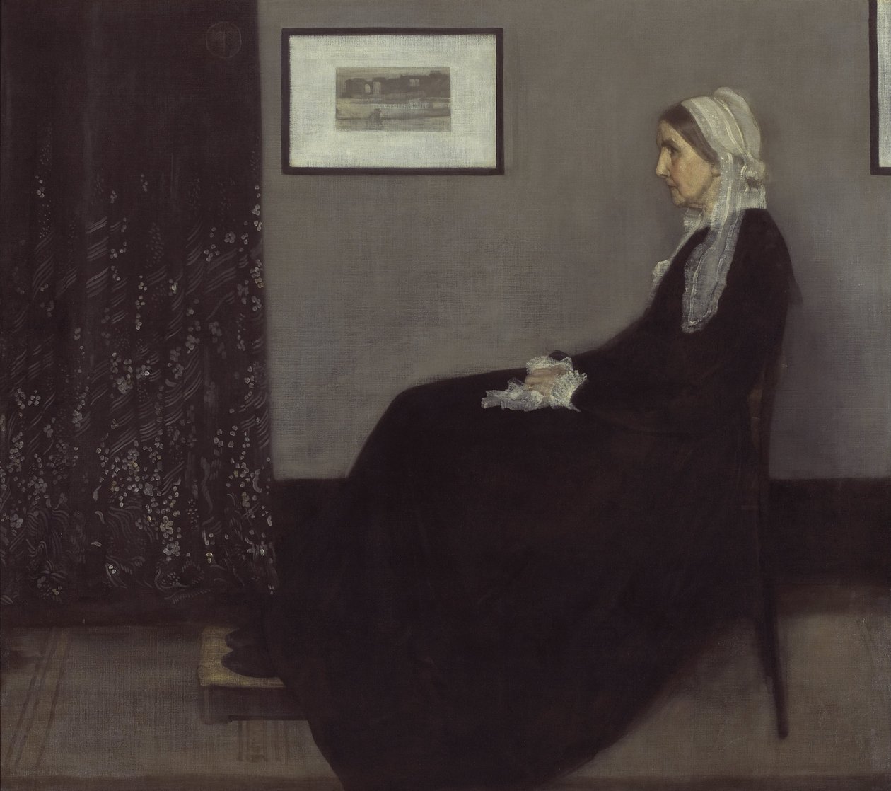 Portrett av kunstnerens mor av James Abbott McNeill Whistler