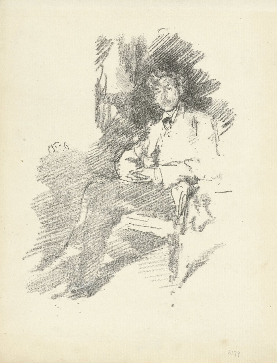 Portrett av Walter Sickert av James Abbott McNeill Whistler