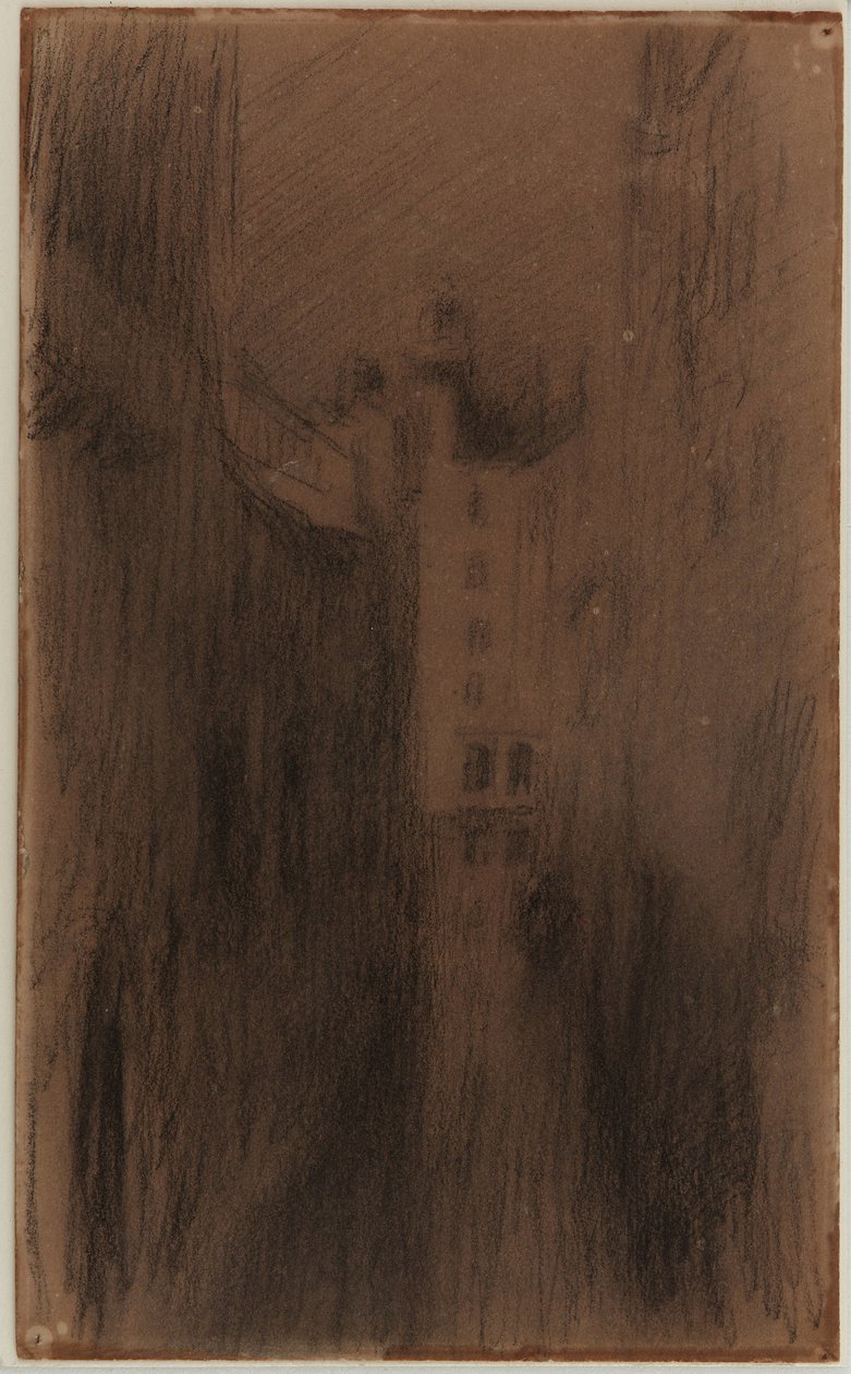 Stille kanal, 1879-1880. av James Abbott McNeill Whistler