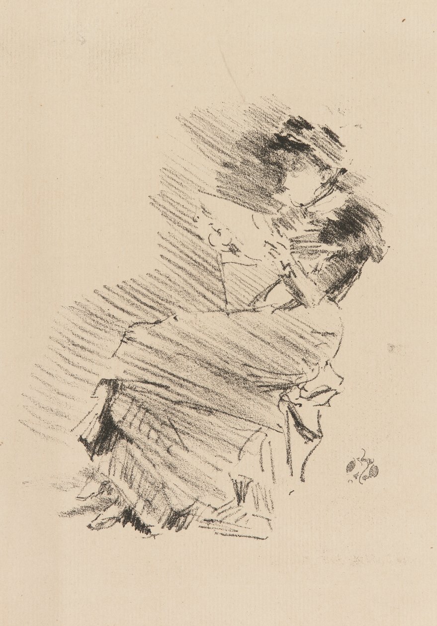 Reading, 1879 og 1887. av James Abbott McNeill Whistler