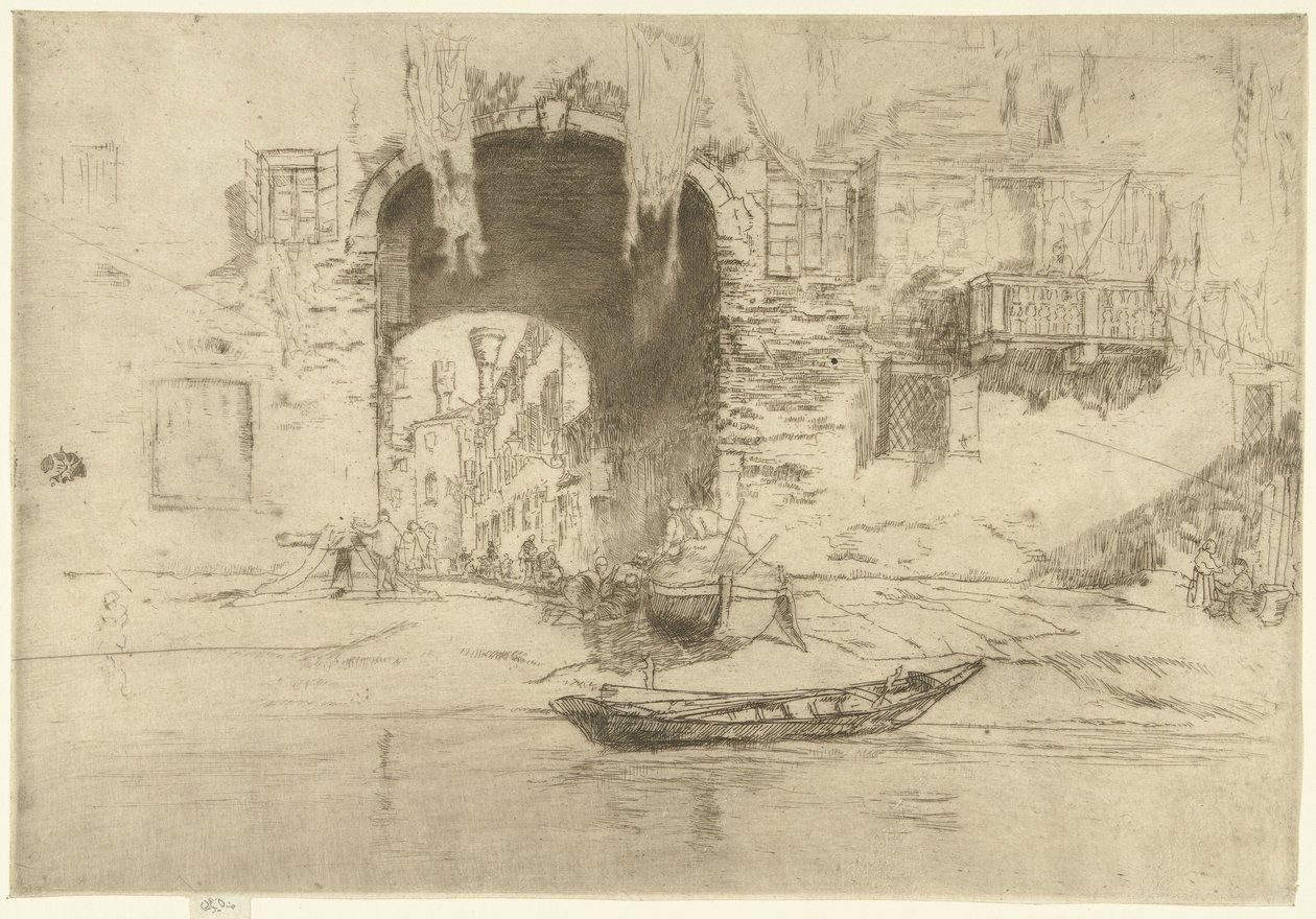 San Biagio Et sett med tjueseks etsninger (serietittel) av James Abbott McNeill Whistler