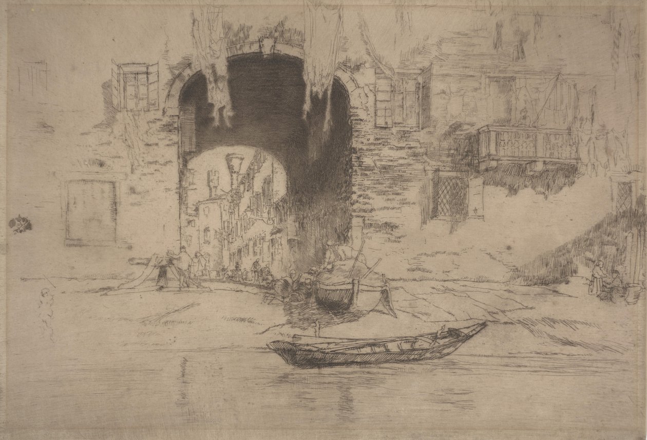 San Biagio av James Abbott McNeill Whistler