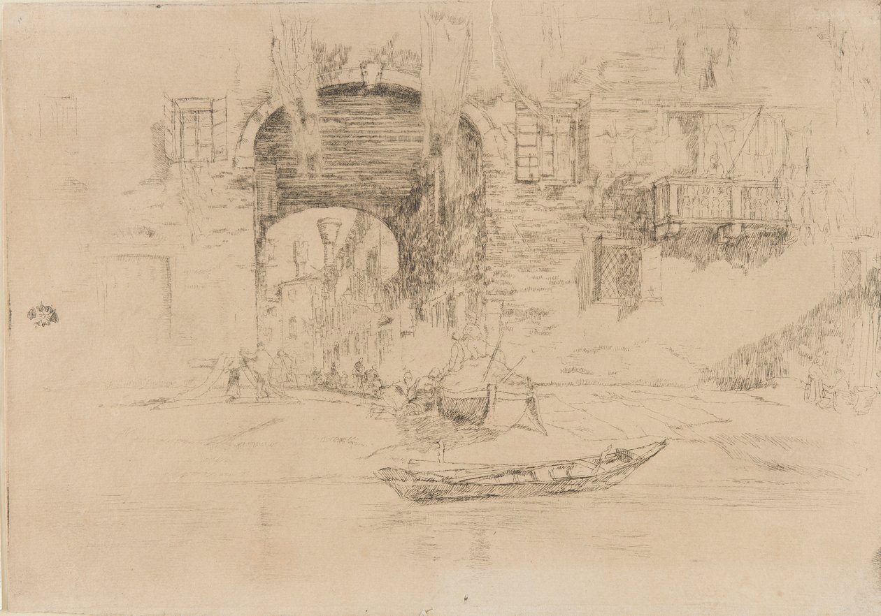 San Biagio, 1879-1880. av James Abbott McNeill Whistler
