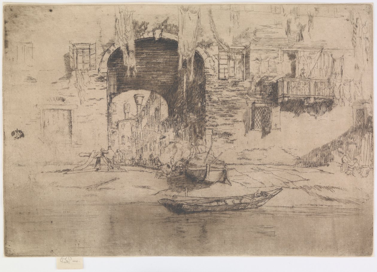 San Biagio, 1879-1880. av James Abbott McNeill Whistler