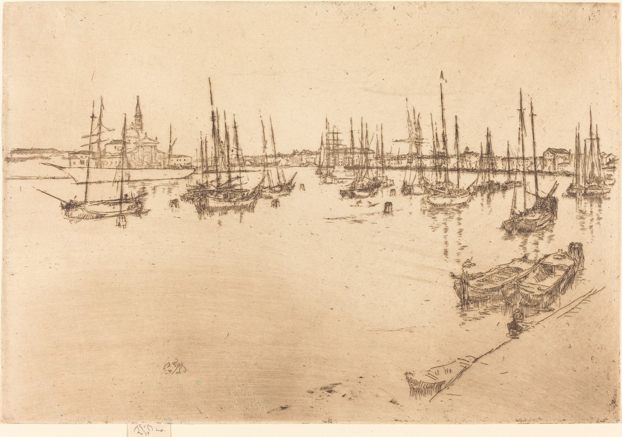 St. George, 1880. av James Abbott McNeill Whistler