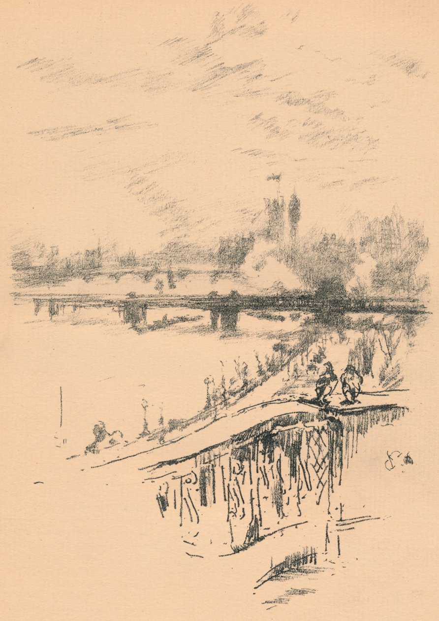 Savoy Pigeons, 1896, 1898 av James Abbott McNeill Whistler