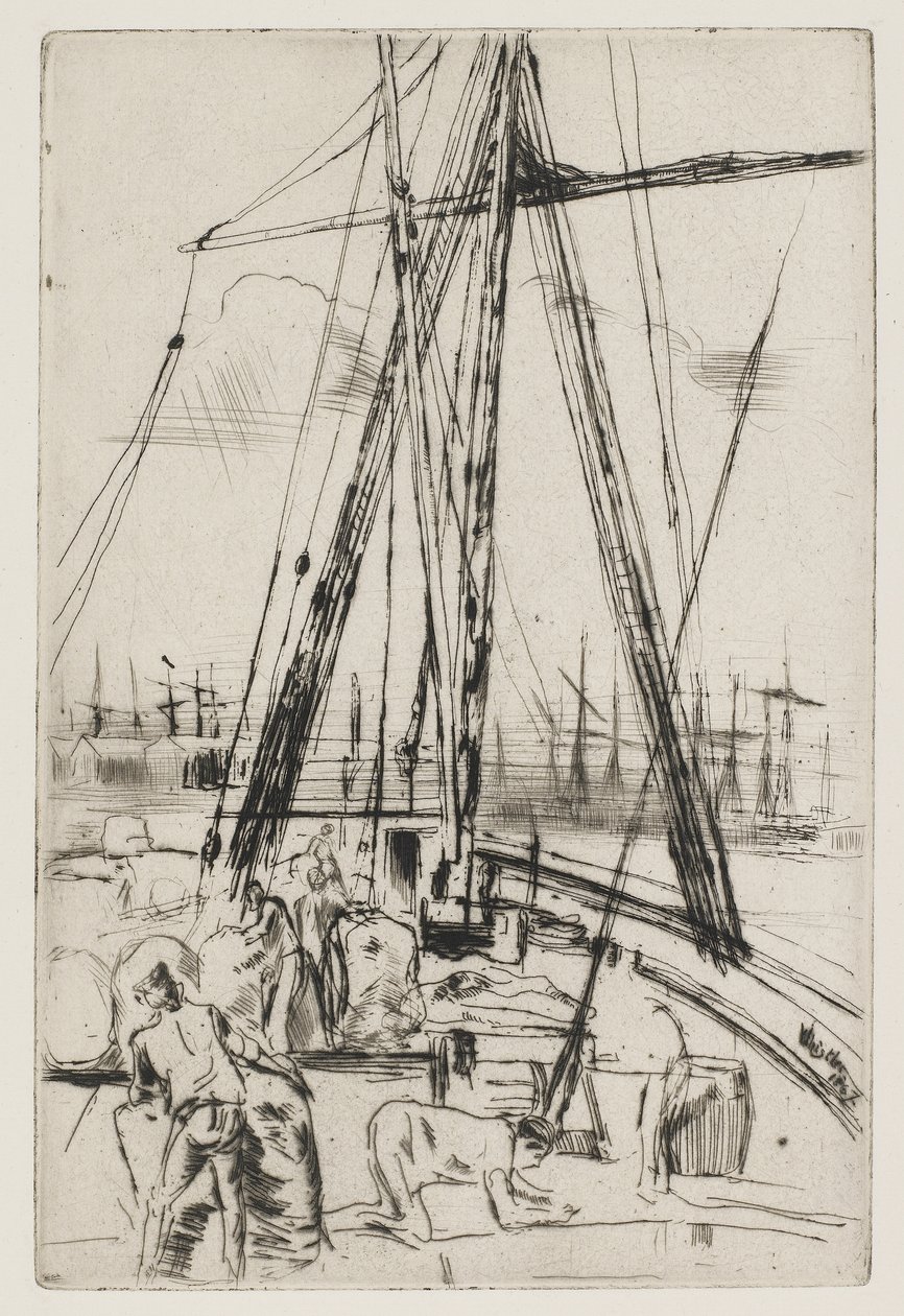 Frakt i Liverpool av James Abbott McNeill Whistler