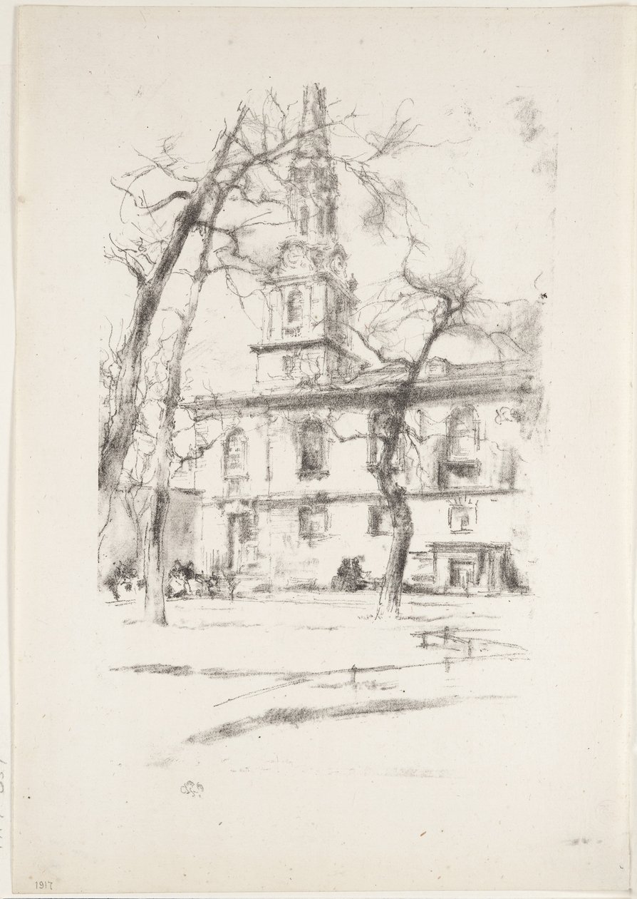 St. Giles-in-the-Fields, 1896 av James Abbott McNeill Whistler