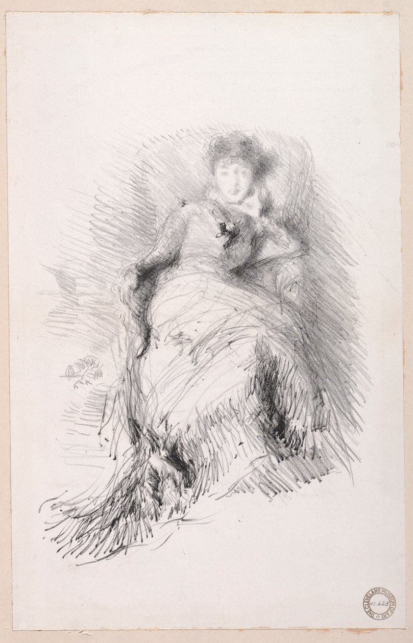 Studie, 1878. av James Abbott McNeill Whistler