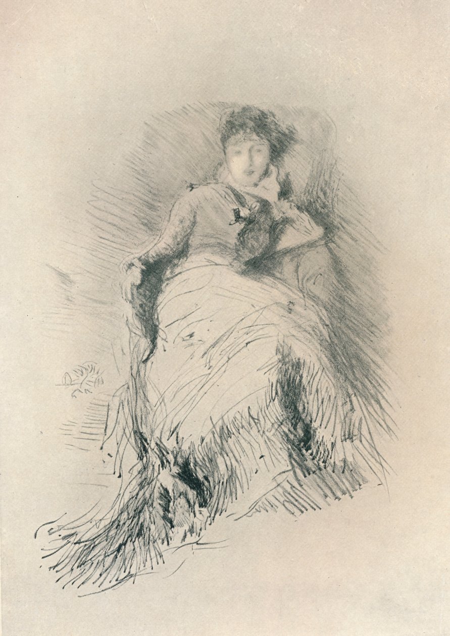 Studie, 1878, 1904 av James Abbott McNeill Whistler
