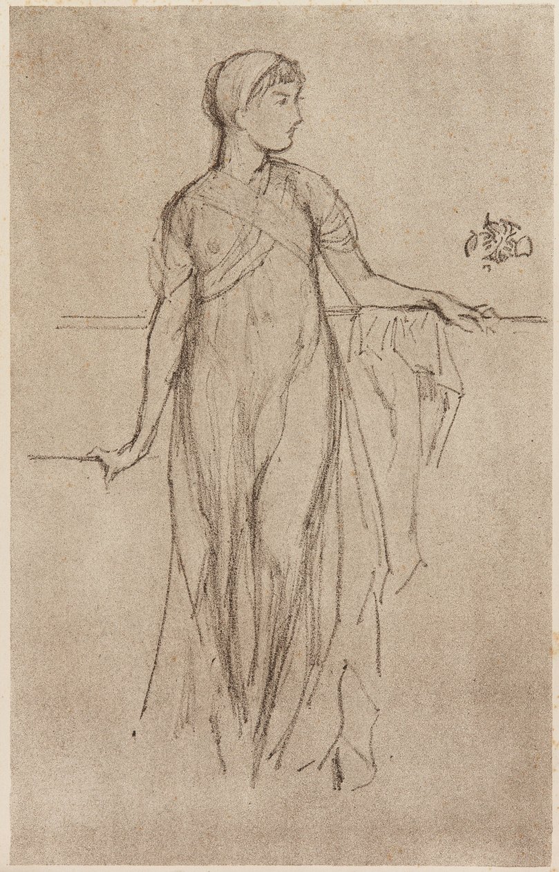 Studie, 1879. av James Abbott McNeill Whistler