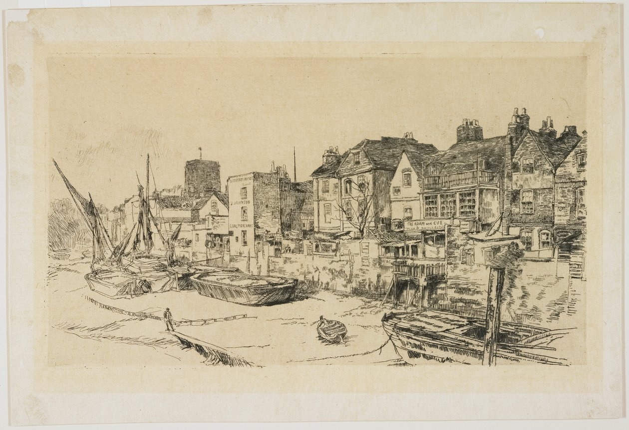 Adam og Eva, gamle Chelsea av James Abbott McNeill Whistler