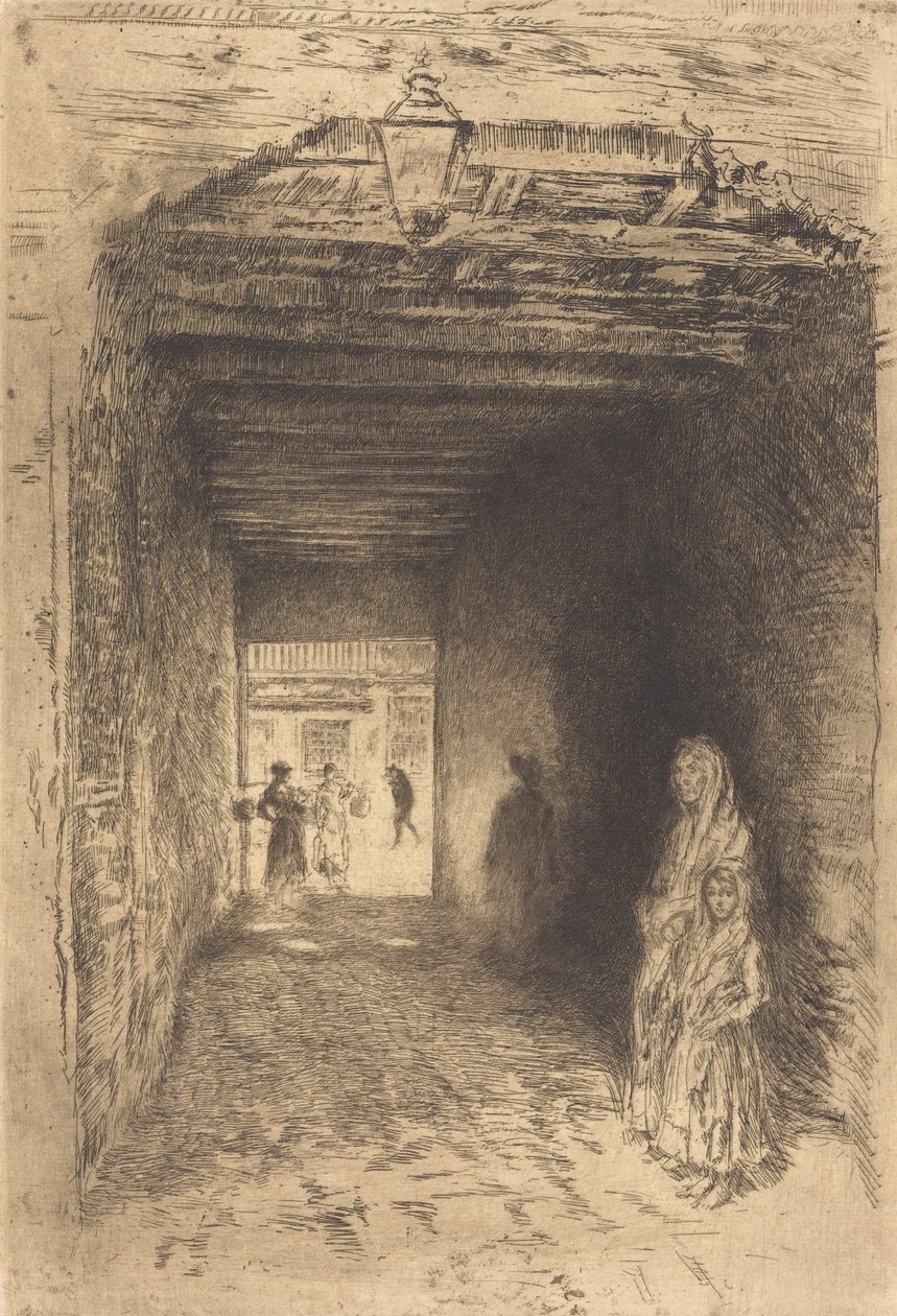 Tiggerne, 18791880. av James Abbott McNeill Whistler