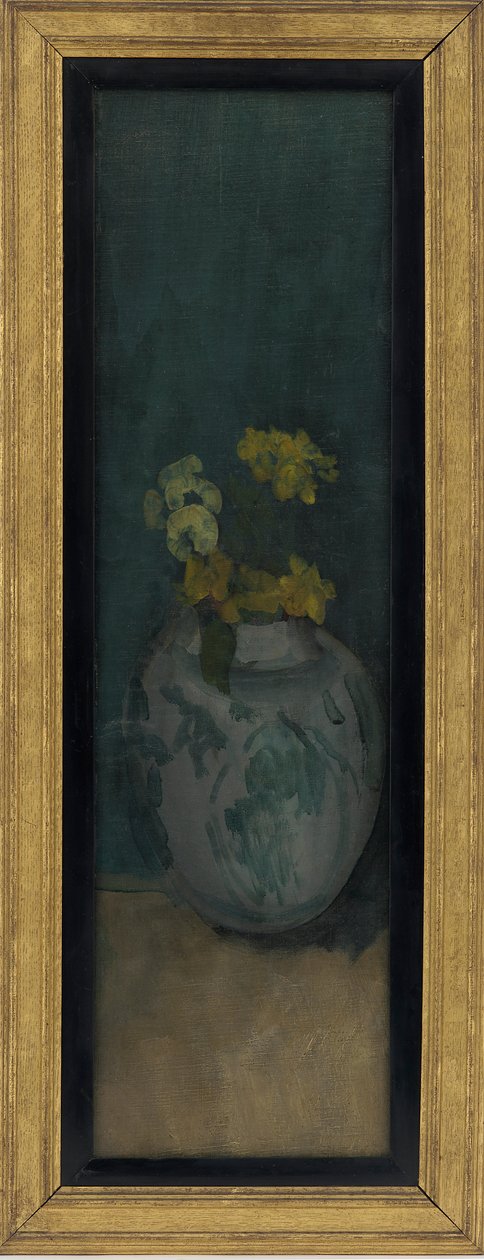 The Blue Girl-fragmentet: Yellow and Blue, 1872-1876. av James Abbott McNeill Whistler